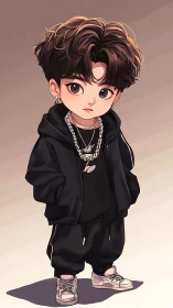 Street-Ready Maverick: Anime Youth in Urban Edge Aesthetic