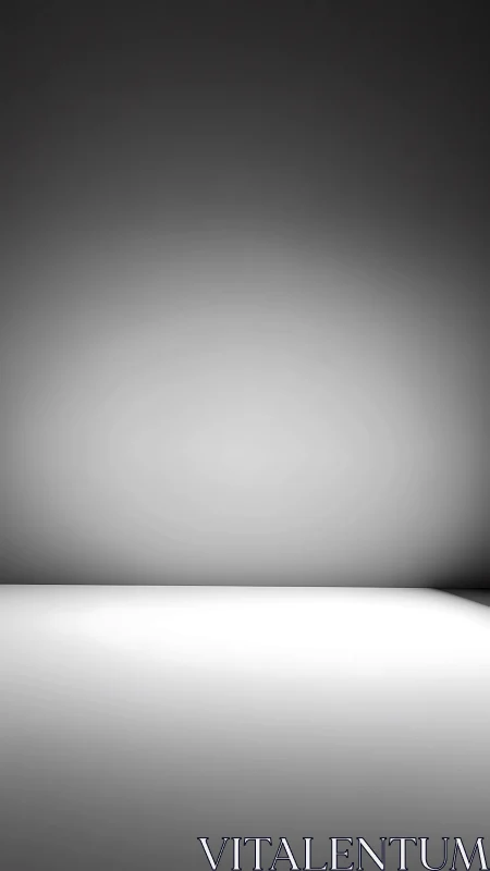 Minimalist white studio backdrop with dramatic gradient light.