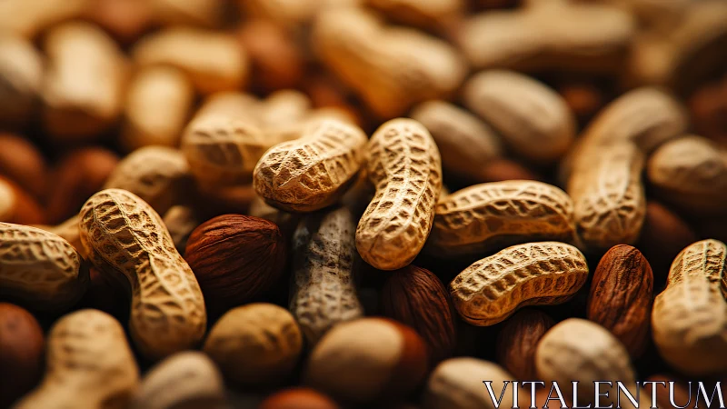 Hearty peanuts and mixed nuts invite a warm, rustic snack moment