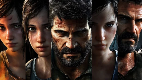 Grit-tempered survivors stare down a fractured digital horizon