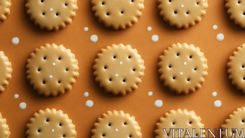 Circular Biscuits Perform Their Polka-Dot Encore