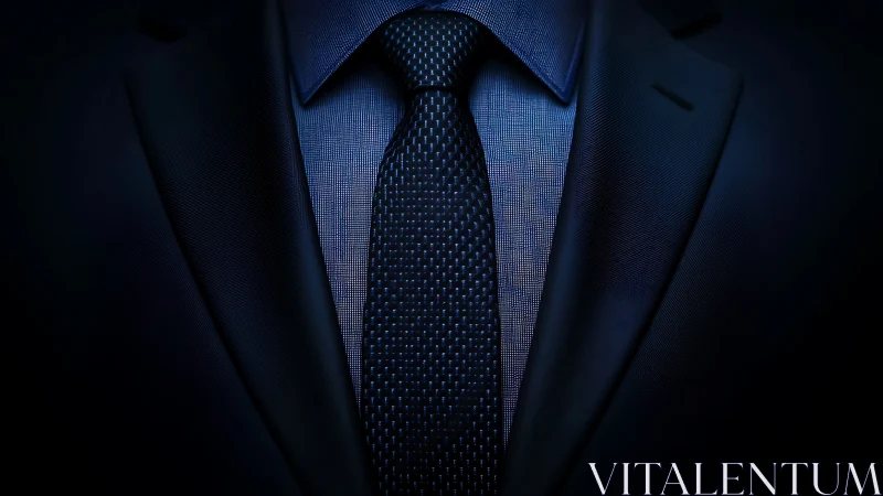 Professional businessman formal attire ensemble.