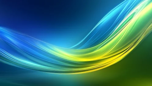 Chromatic wave currents sweep across an electric horizon.