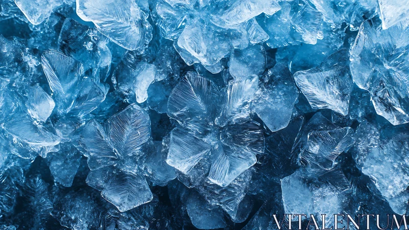 Macro study of hexagonal ice crystals with radial fracture lines