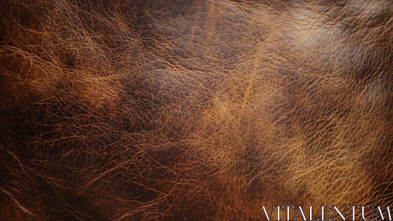 Vintage brown leather texture with natural distressed pattern.