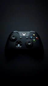 Xbox Controller in Sleek Black: Gaming's Modern Powerhouse