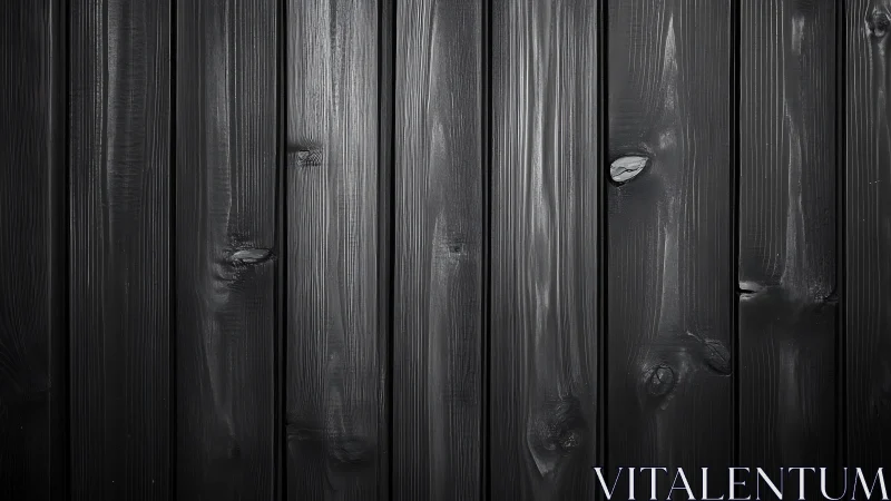Black wooden wall planks with subtle grain texture pattern.
