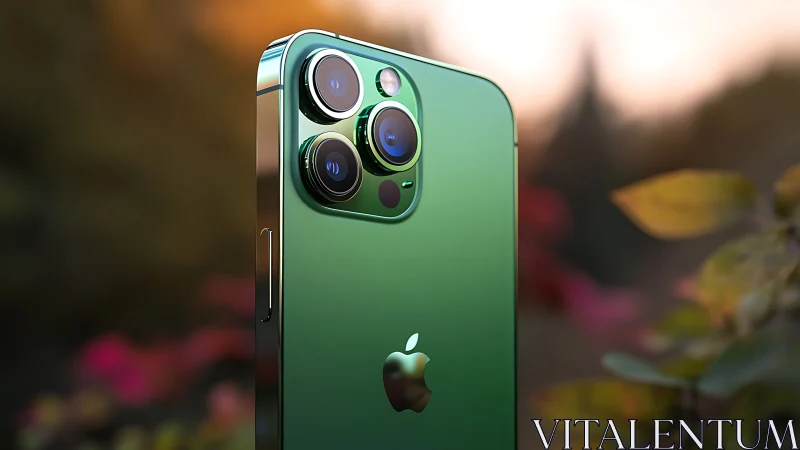 iPhone 13 Pro in Alpine Green: Premium Camera System.