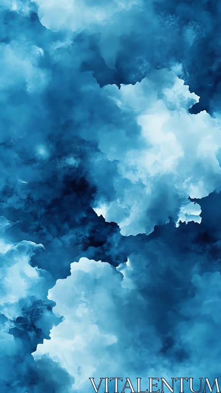 Cloudbursts of Arctic Blue drifting through dreamspace.