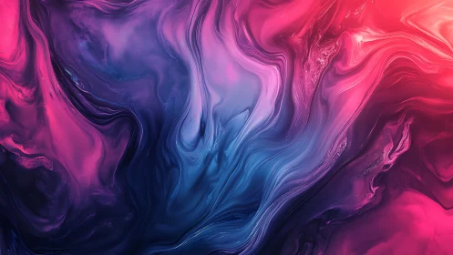 Fluid gradient abstraction in pink, purple and blue tones.
