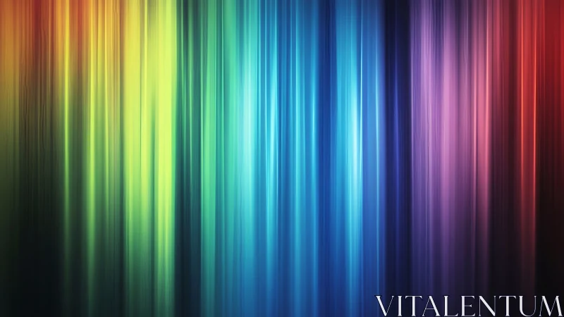 Chromatic curtains fall as neon lightstreams quietly hum