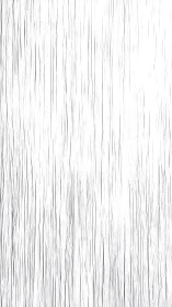 Ink rainfall turns white silence into trembling vertical music