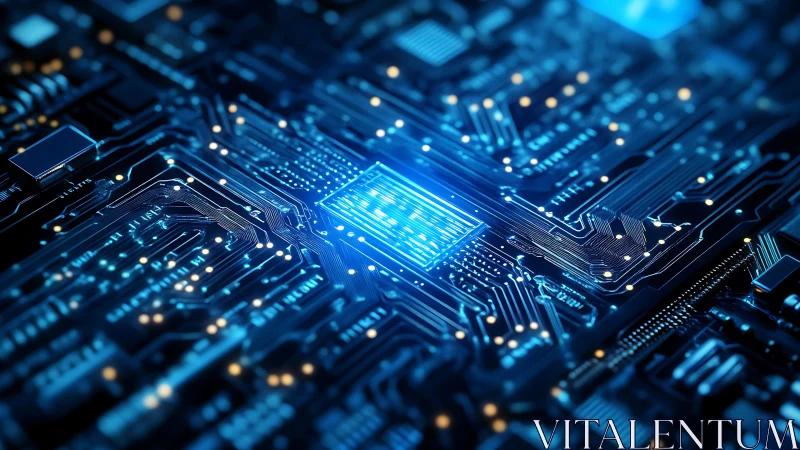 Neon logic highway where glowing circuits whisper data dreams.