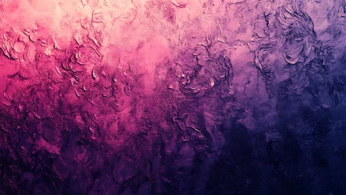 Glowing pink and purple textures invite a dreamy quiet moment