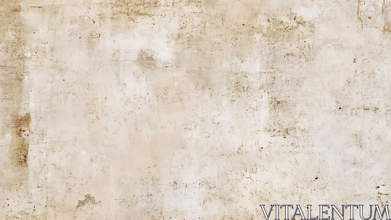 Weathered plaster wall quietly collects stories of time