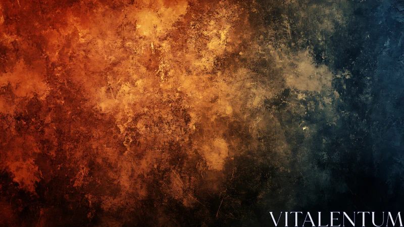 Layered color gradient transitioning from warm to cool tones.