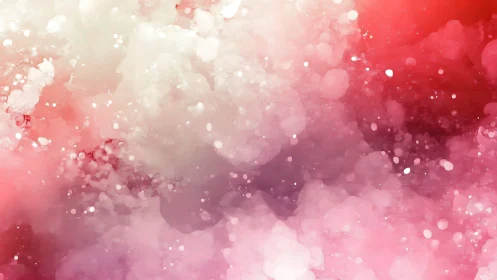 Soft pink bokeh cloud gradient with abstract light haze.