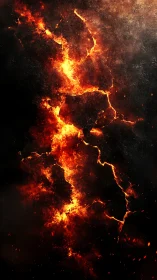 Luminous Fissure: Volumetric Pyrolytic Fracture Dynamics.