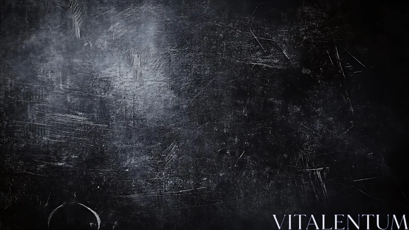 Dark scratched grunge texture background in moody minimalist style.
