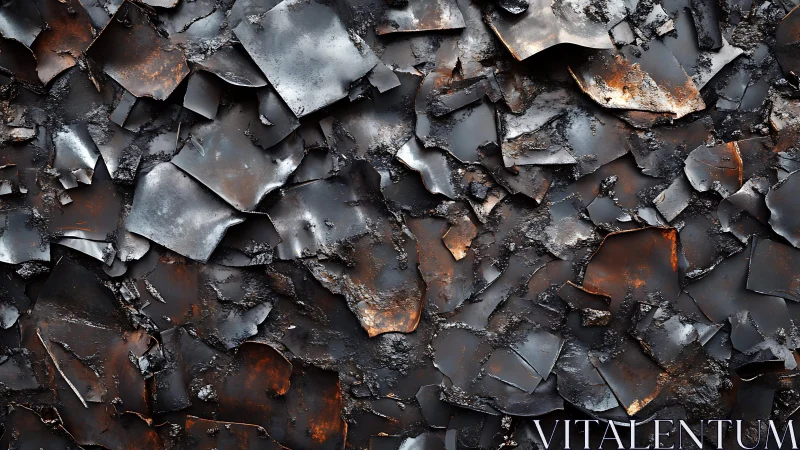 Burnt Paper Texture Abstract Background with Charred Edges.