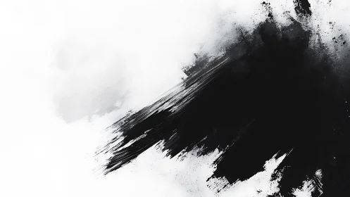 Diagonal black ink dispersion forms dynamic high-contrast field