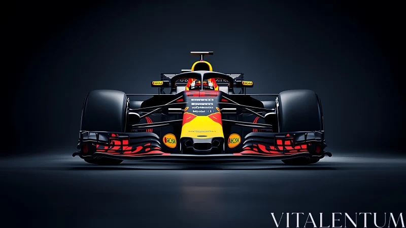 Frontline thunderbolt of speed stares down the dark horizon