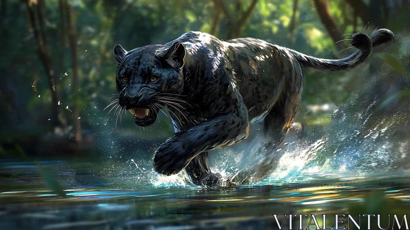 Midnight Phantom Stalks the Sacred Waters