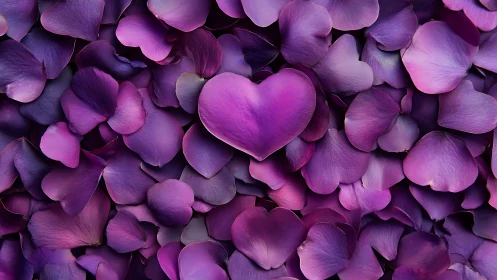 Heart's Velvet Whisper: A Magenta Reverie.