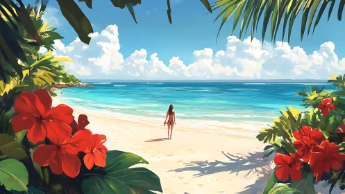 Tropical Paradise: A Serene Beach Getaway.