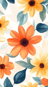 Vibrant Garden Blooms Celebrate Nature's Colorful Beauty