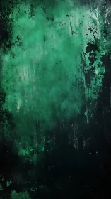 Emerald mist scrapes across midnight steel and quietly hums