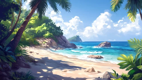 Tropical Beach Paradise Awaits Discovery