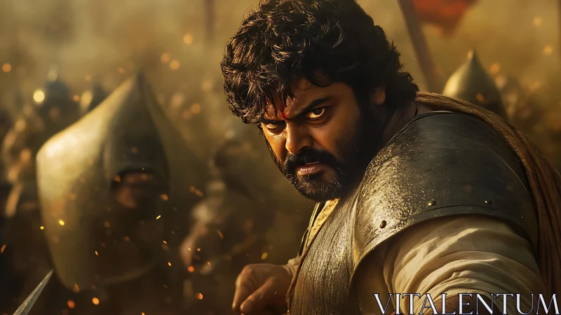 Battle-scorched warrior turns fury into sharpened resolve