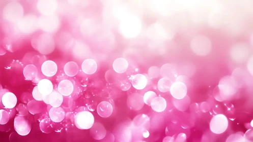 Soft pink bokeh lights abstract background, dreamy and elegant.