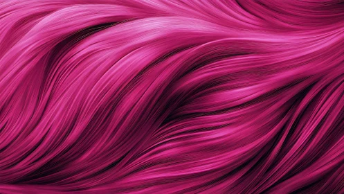 Magenta fiber waves with dynamic flowing linear gradients.