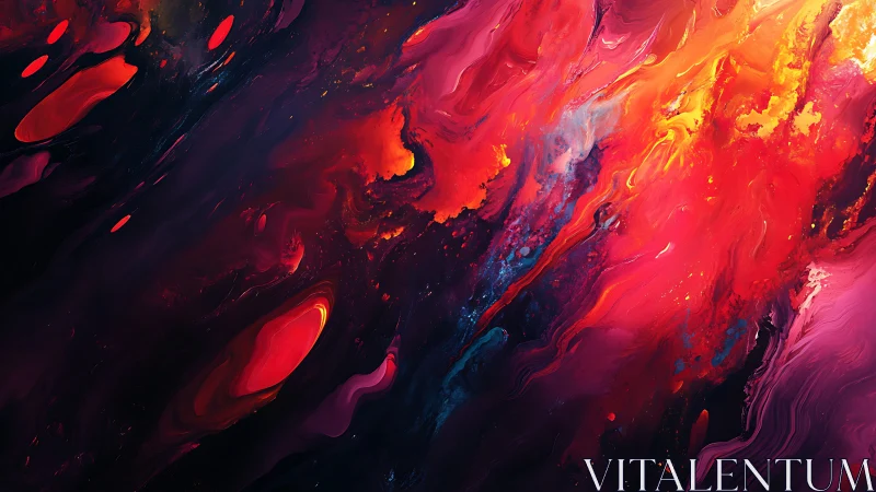 Molten Chromatic Rebellion: Where Lava Meets Digital Fire.