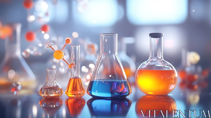 Glowing lab beakers turning everyday chemistry into wonder.