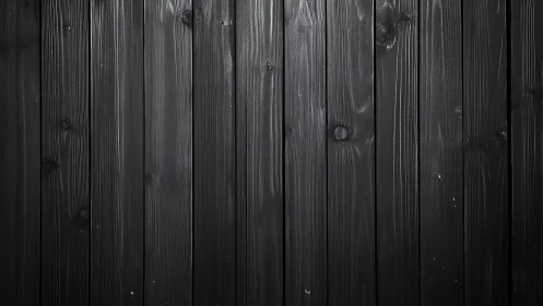 Charcoal-black vertical wood planks with subtle sheen texture.