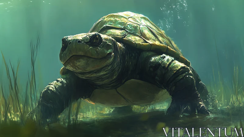 Hydrodynamic study of armored freshwater turtle locomotion.