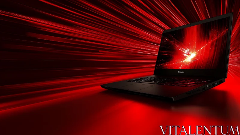 Lenovo laptop drives blazing performance through red light.