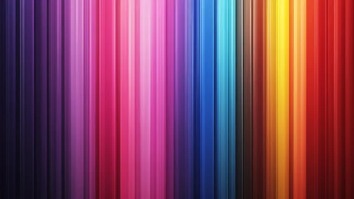 Vertical spectral color bands form a continuous gradient field