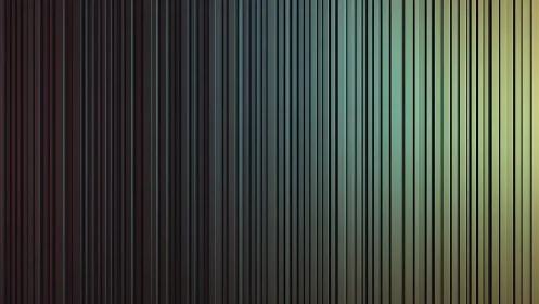 Chromatic metal ribs breathe softly from dusk into neon dawn