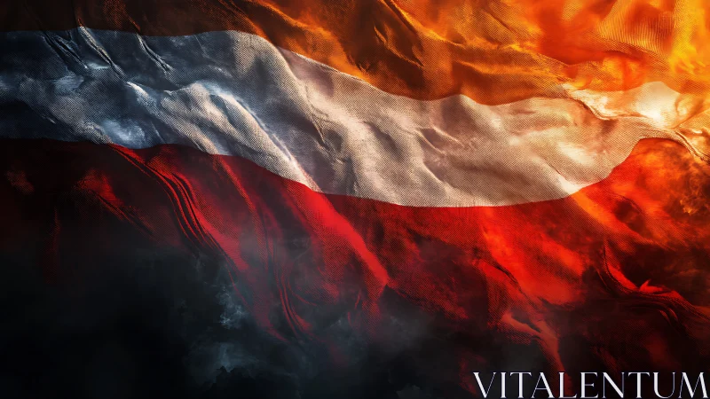Poland's Fire Dances—Patriotic Fabric Blazes Against Darkness