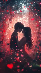 Two Souls Collide in Radiant Heart Storm