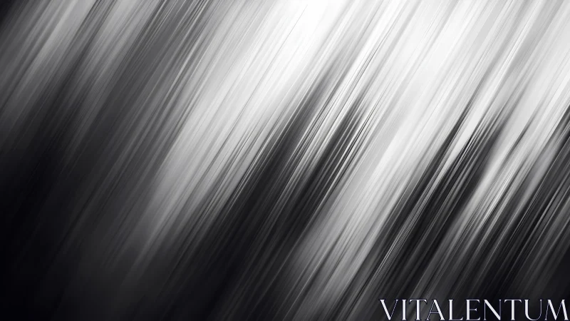 Diagonal monochrome light streaks with metallic depth.