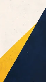 Bold diagonal color blocks create a bright modern balance