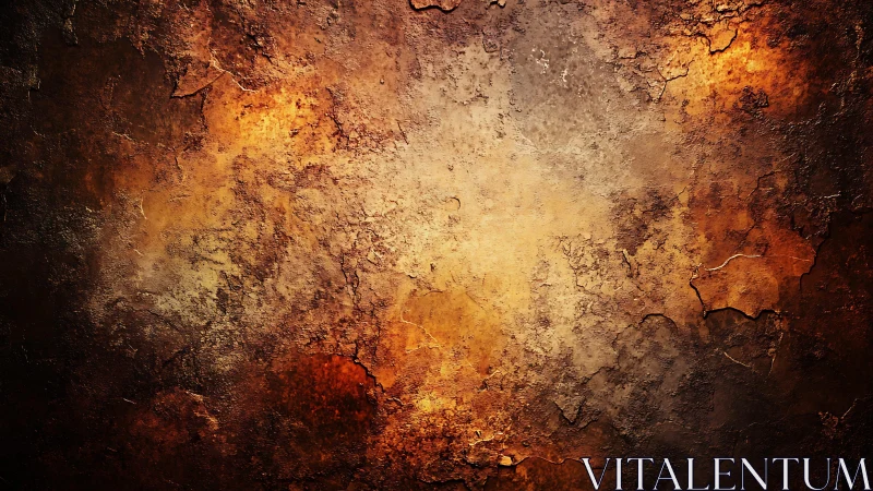 Textured rust wall with grunge effect and warm orange tones.