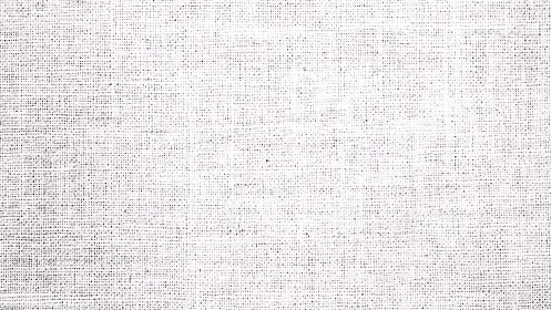 Minimal white linen texture with fine woven grid pattern.