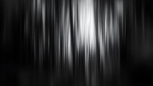 Soft light falling through a dreamy monochrome curtain.