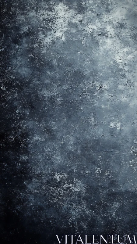 Weathered dark concrete wall shows cold textured surface